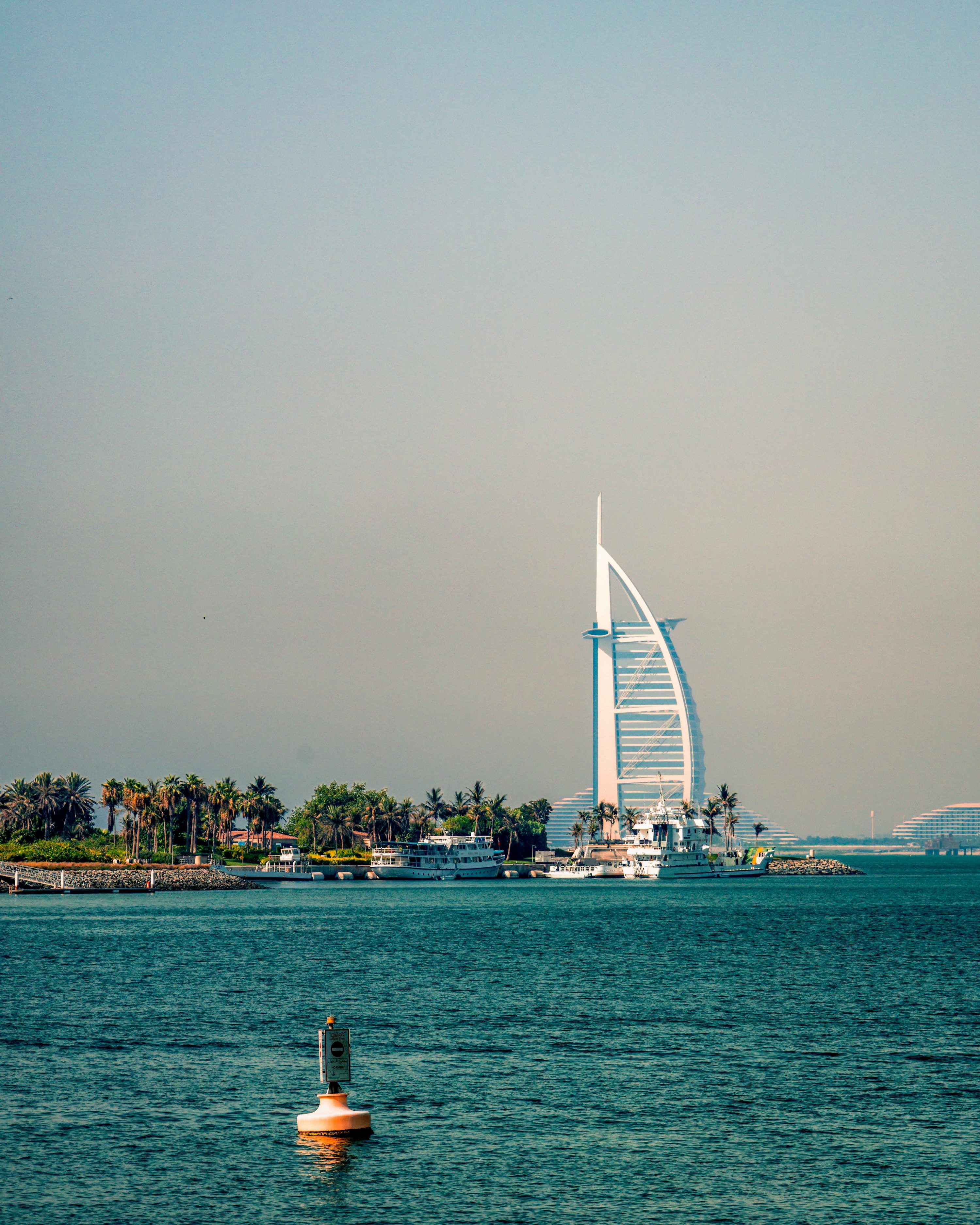 Location map of Aquaventure World Dubai